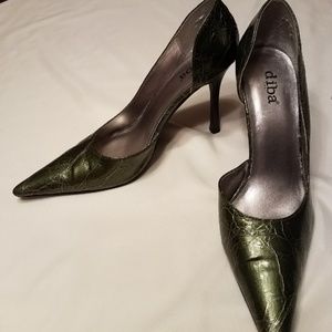 Women's Faux Snake Skin Heels